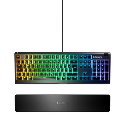 SteelSeries Apex 3, RGB, nordiskt - Svart#1