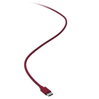 Xtrfy Cable, USB-C till USB-A, standard, flätad - Cherry Red