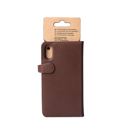 Plånboksfodral BUFFALO iPhone XR med plats för kreditkort, magnetlås - Brun#6