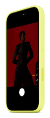 Apple silikonskal med MagSafe till iPhone 17 Pro - Neongul#4