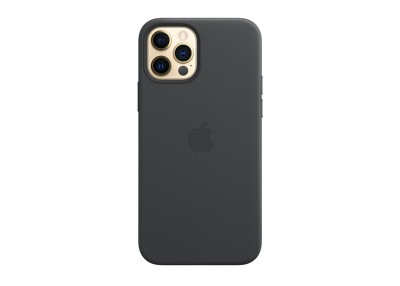 Apple läderfodral med MagSafe till iPhone 12 och iPhone 12 Pro - Svart#1