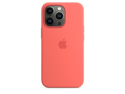 Apple Silikonskal med MagSafe till iPhone 13 Pro - Rosa Pomelo