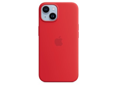 Apple silikonskal med MagSafe till iPhone 14 - (PRODUCT)RED#1