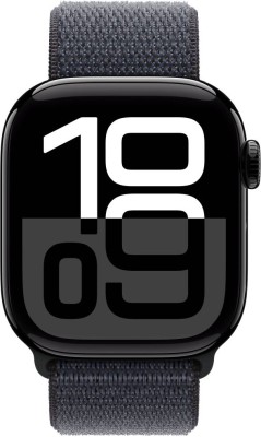 Apple Watch Series 10 GPS + Cellular 42mm Gagatsvart Aluminiumboett med Ink Sportloop#2