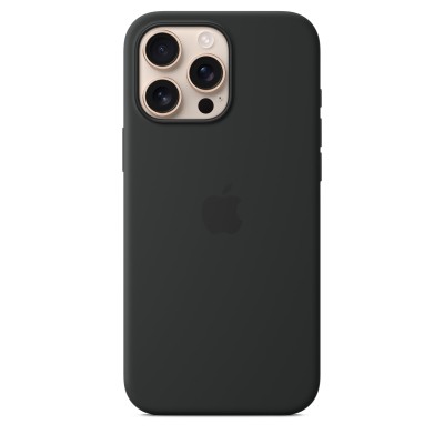 Apple silikonskal till iPhone 16 Pro Max, MagSafe-kompatibel - Svart