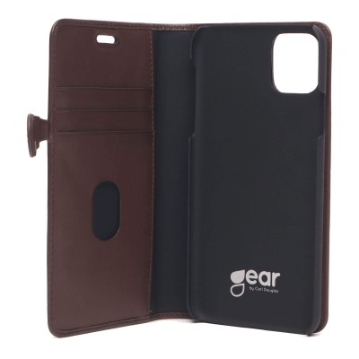 Plånboksfodral BUFFALO iPhone 11, 2-in-1 magnetskal - Brun#2