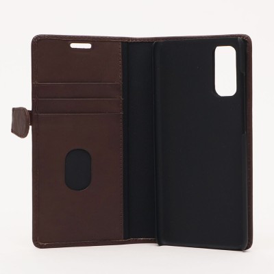 Plånboksfodral BUFFALO Samsung S20, 2-in-1 magnetskal - Brun#2