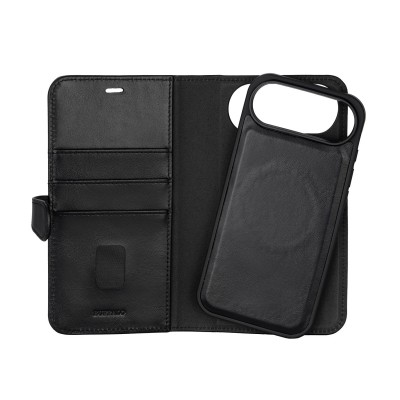 Plånboksfodral BUFFALO Leather 2in1 3 card MagSeries iPhone Air - Svart#4