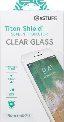 Skärmskydd eSTUFF Titan Shield Clear Glass, iPhone 6/6S/7/8/SE (2020)