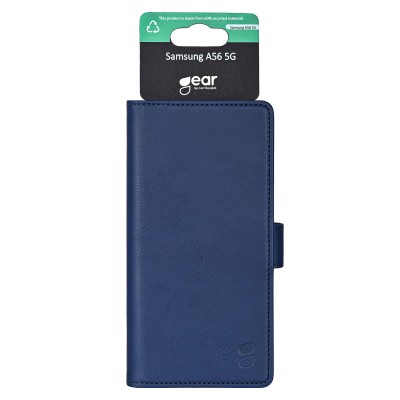 Plånboksfodral GEAR Samsung A56 5G, 3 st kortfack + sedelficka, Recycled - Blå#2