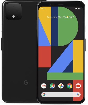 Google Pixel 4 XL 64 GB, 6.3" QHD+, 12/16/8 Mpixel kamera, IP68, SIM/eSIM, MicroSD, Android 10 - Svart