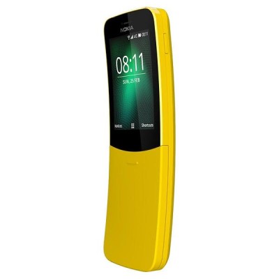 Nokia 8110 4G Dual SIM, microSD, 2 Mpixel - Gul#1