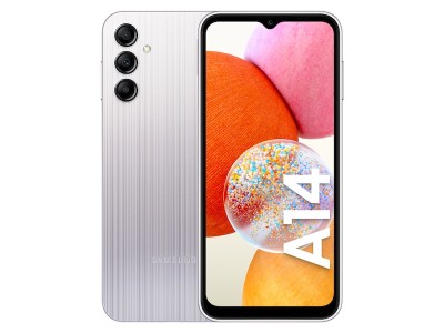 Samsung Galaxy A14, 64 GB, 6.6" FHD+ 90Hz, 50/5/2/13 Mpixel, MicroSD, Dual SIM, Android - Silver#1