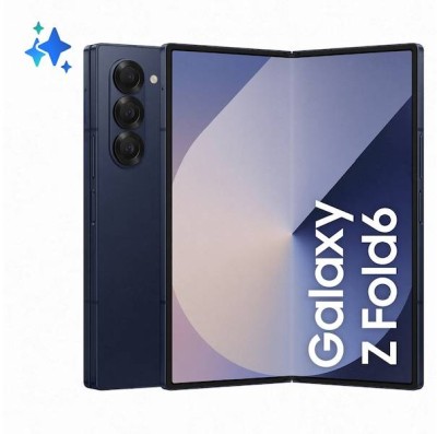 Samsung Galaxy Z Fold6 256 GB, 7.6"/6.3" AMOLED 120Hz, 50/12/10/10 Mpixel kamera, Android - Marinblå#1