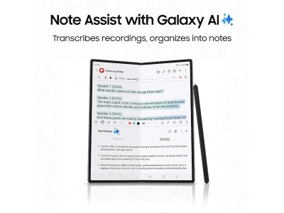 Samsung Galaxy Z Fold6 256 GB, 7.6"/6.3" AMOLED 120Hz, 50/12/10/10 Mpixel kamera, Android - Marinblå#4