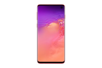 Samsung Galaxy S10 128 GB, 6.1" QHD+, 12/12/16/10 Mpixel kamera, IP68, Dual SIM, MicroSD, Android 9 - Kardinalröd