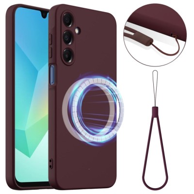 Skal Taltech med MagSafe Samsung Galaxy A17 5G - Röd