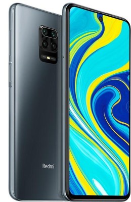 Xiaomi Redmi Note 9S, 128 GB, 6.67", 48/16 Mpixel kamera, Dual SIM, MicroSD, Android 10 - Interstellar Grey
