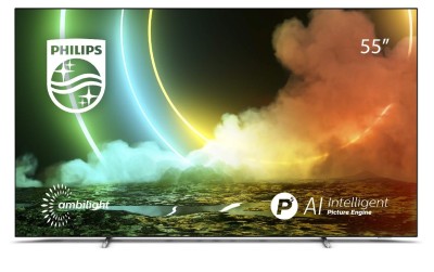 55" Philips 55OLED706 OLED Smart-TV, UHD/4K, HDR10+, Android, Ambilight#1