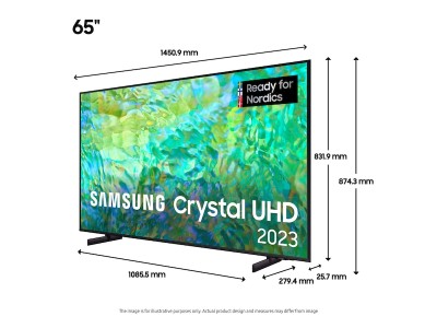 65" Samsung CU8075 Smart-TV, UHD/4K, Tizen#9