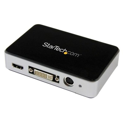 StarTech USB 3.0-videoinspelningsenhet, 1080@60fps, HDMI/DVI/VGA/komponent