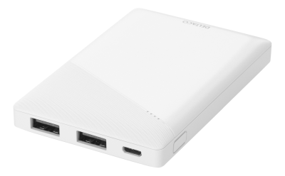 Deltaco Powerbank, 5000mAh, 2xUSB-A - Vit#1