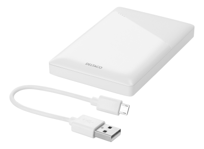Deltaco Powerbank, 5000mAh, 2xUSB-A - Vit#2