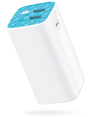 TP-Link TL-PB10400 Powerbank 10400mAh, 2xUSB,1xMicro USB, ficklampa