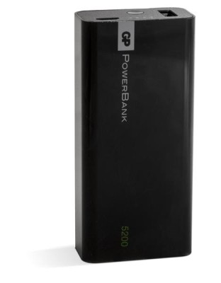 GP Powerbank Yolo 1C05A 5200 mAh, Svart
