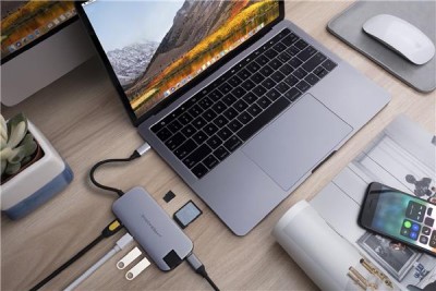 Hyperdrive Slim USB-C Hub - Rymdgrå#2