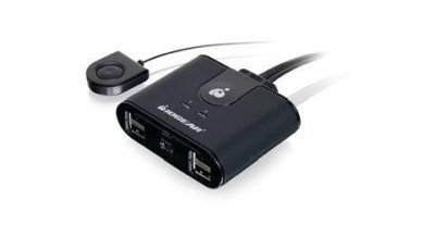IOGEAR 2x4 USB 2.0 Peripheral Sharing Switch, dela enheter mellan 2 datorer#1