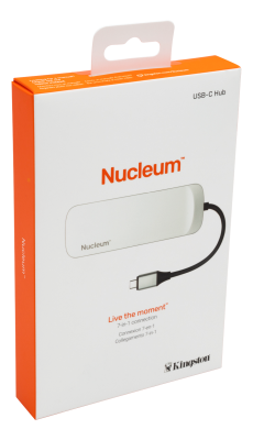 Multi-adapter Kingston Nucleum, USB-C till 2xUSB-C/USB 3.0/HDMI 2.0/kortläsare- Svart#4