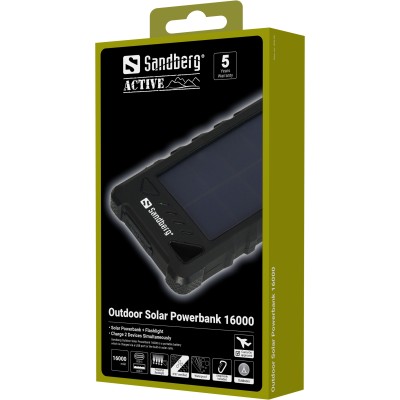 Sandberg Outdoor Solar PowerBank 16000 mAh#7