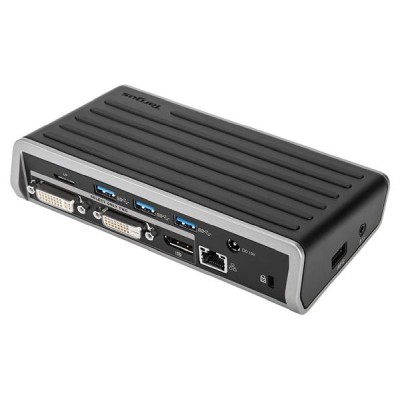 USB 3.0 dockningsstation Targus 4K Universal, 2xDVI/DP, komboport hörlur/mikrofon, GigaLAN, 6xUSB 3.0, inkl. strömadapter#2