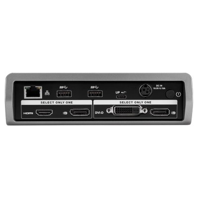 USB-C dockningsstation Targus USB-C Universal 4K Docking Station, DVI/HDMI/DP, komboport hörlur/mikrofon, GigaLAN, 3xUSB 3.0, USB-C, Windows/Mac, med strömförsörjning#2