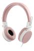Streetz HL-W200 headset, 3,5mm, vikbara, 1,5m - Rosa