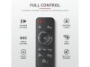 Trust GXT635 RUMAX RGB, 2.1 stereo, 20W + 2x10W RMS, USB/Bluetooth/HDMI, digital/analog, fjärrkontroll - Svart#8