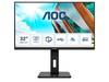 31.5" AOC U32P2CA, VA 3840x2160, 4 ms, höjdjusterbar, pivot, 2xHDMI/DP/USB-C 65W, högtalare, USB 3.2-hubb#1