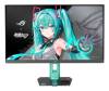 27" Asus ROG Strix XG27ACMEG-G Hatsune Miku, Fast IPS 2560x1440, 1 ms, 260Hz G-Sync, HDR10, höjdjusterbar, pivot, HDMI/DP/USB-C 15W#2