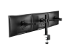 Bordsfäste iiglo Pole Triple Monitor Arm MM3002, för 3 x 17-24" (max 7kg/skärm), VESA 75/100, svängbar#2