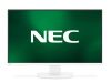 27" NEC EA271Q, IPS 2560x1440, 6 ms, höjdjusterbar, pivot, HDMI/DVI/2xDP/USB-C 60W, USB-hubb, högtalare - Vit