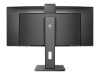 34" Philips 34B1U5600CH, Curved VA 3440x1440, 4 ms, 120Hz, 1500R, höjdjusterbar, HDMI/DP/USB-C 100W, högtalare, webbkamera, KVM-switch, USB 3.2-hubb#6