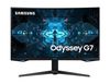 32" Samsung C32G75 Odyssey G7, Curved VA QLED 2560x1440, 1 ms, 240Hz G-Sync, 1000R, HDR600, höjdjusterbar, pivot, HDMI/2xDP, USB 3.2-hub#1