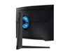 32" Samsung C32G75 Odyssey G7, Curved VA QLED 2560x1440, 1 ms, 240Hz G-Sync, 1000R, HDR600, höjdjusterbar, pivot, HDMI/2xDP, USB 3.2-hub#4