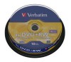 DVD+RW media Verbatim 4.7 GB 4X, 10-pack spindel