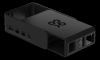 OKdo Raspberry Pi 4 slide case, 2 piece design - Svart#1