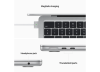 Apple MacBook Air (2022) 13.6 tum, Apple M2 8-core CPU 8-core GPU, 16 GB, 256 GB SSD - Silver#7