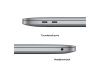 Apple MacBook Pro (2022) 13.3 tum, Apple M2 8-core CPU 10-core GPU, 16 GB, 256 GB SSD - Rymdgrå#6