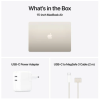 Apple MacBook Air 15.3 tum, Apple M4 10-core CPU 10-core GPU, 16 GB, 256 GB SSD - Stjärnglans#3