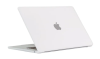 Pomologic HardShell till Macbook Air 13.6" M2/M3/M4 - Frosted Clear